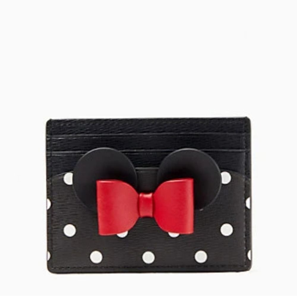 Kate Spade New York & Disney-Minnie Mouse card holder